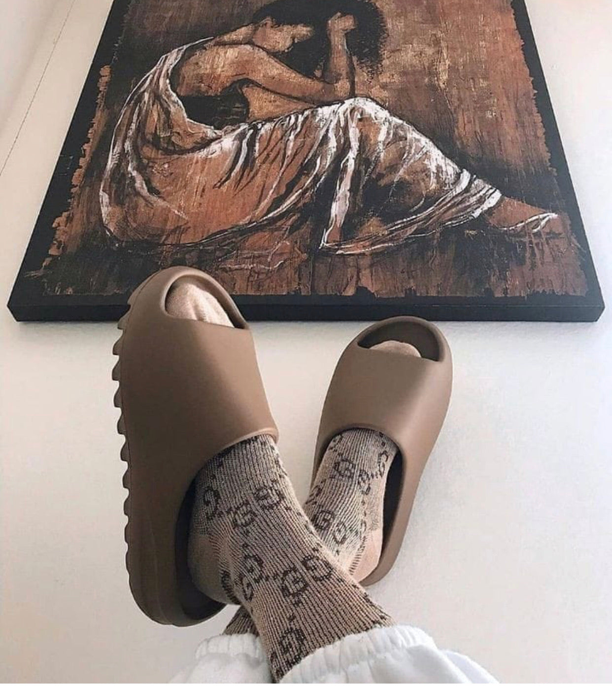 Chanclas Ye Brown
