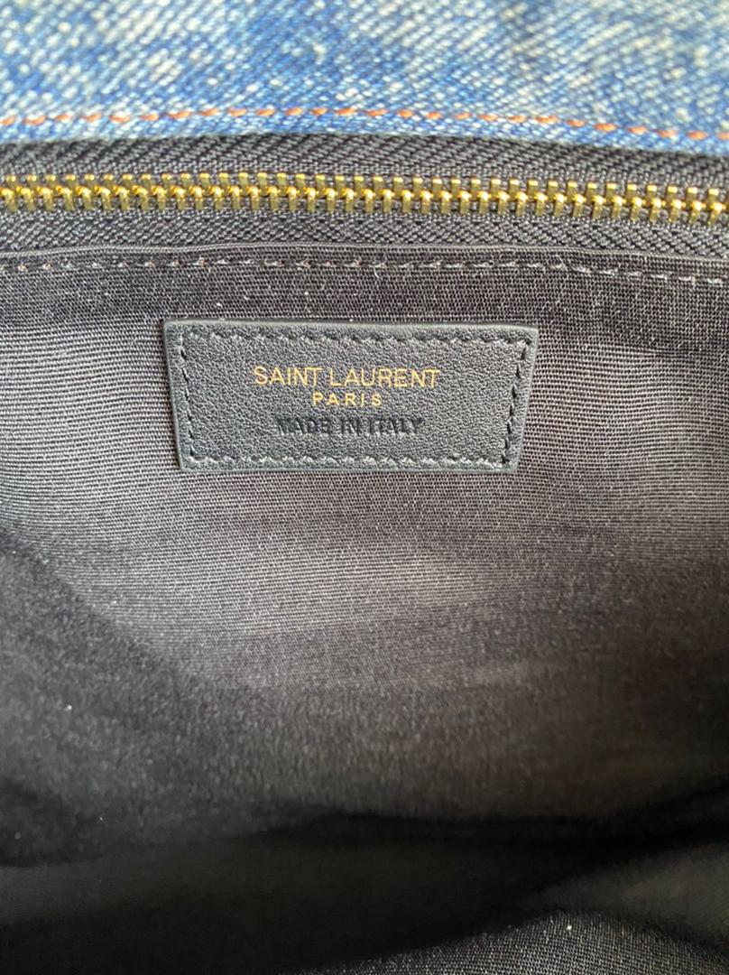 SAC DOUDOUNE MOYEN VINTAGE DENIM