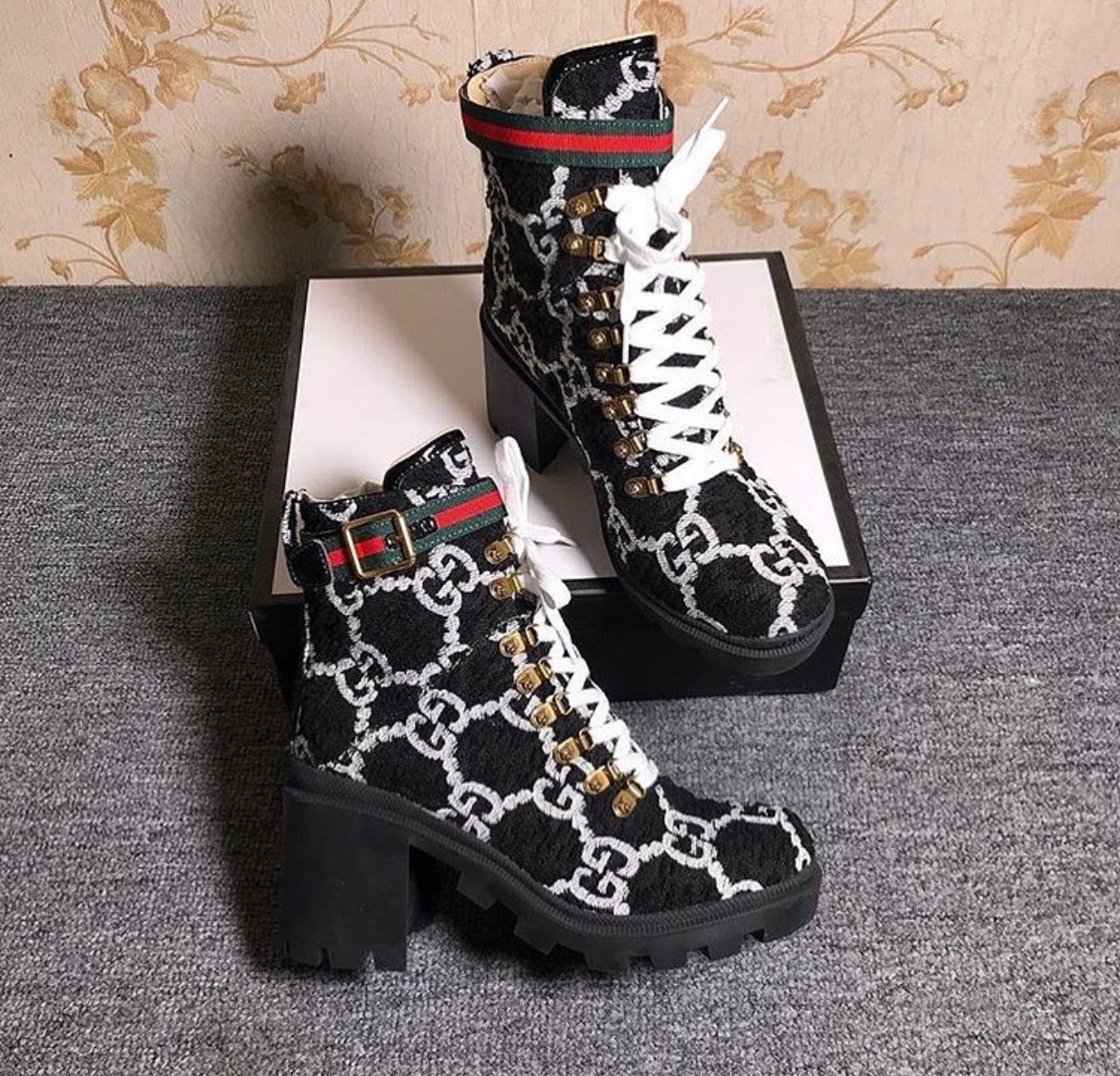 Botas de tweed
