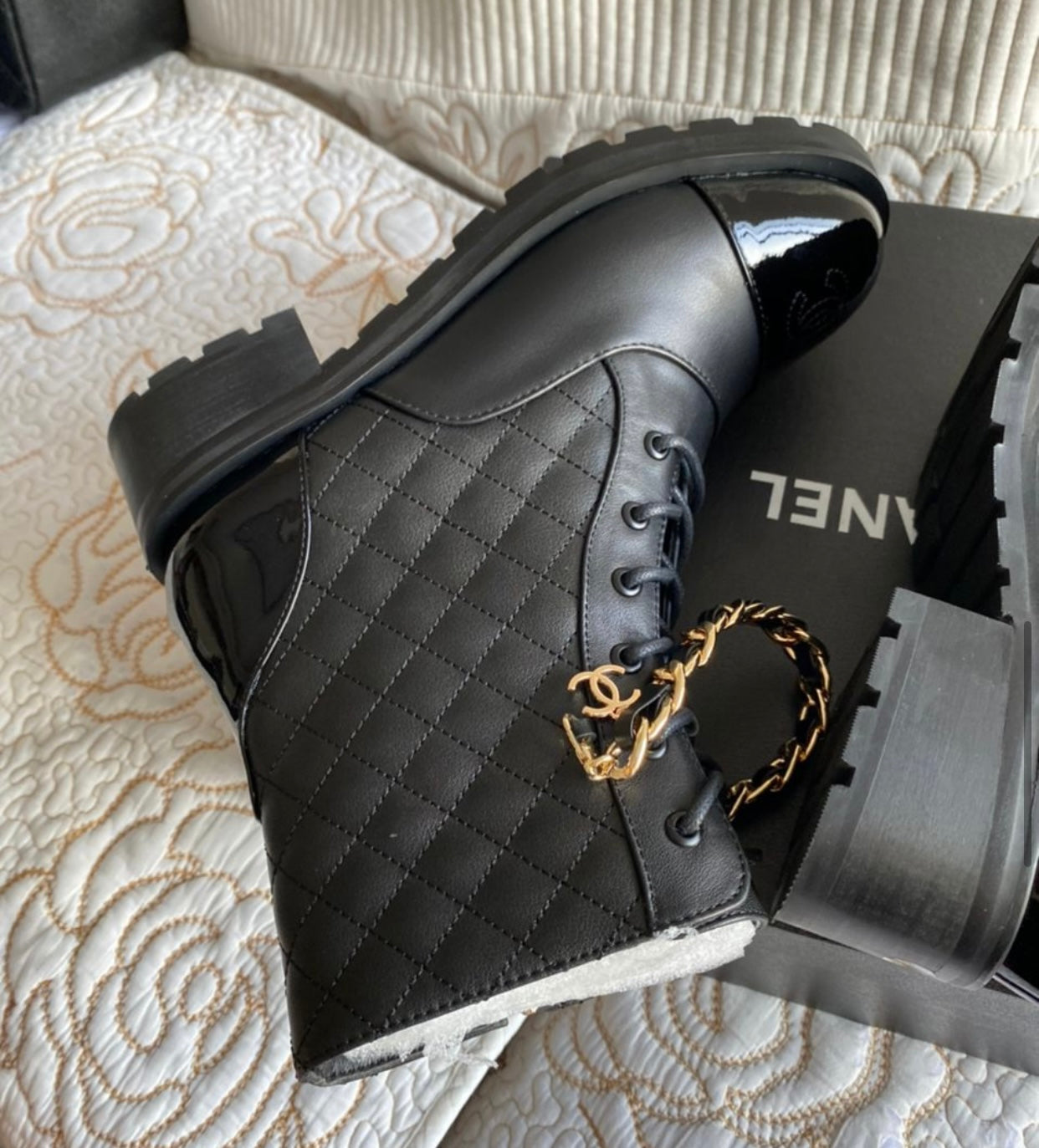 Coco Chain Boot