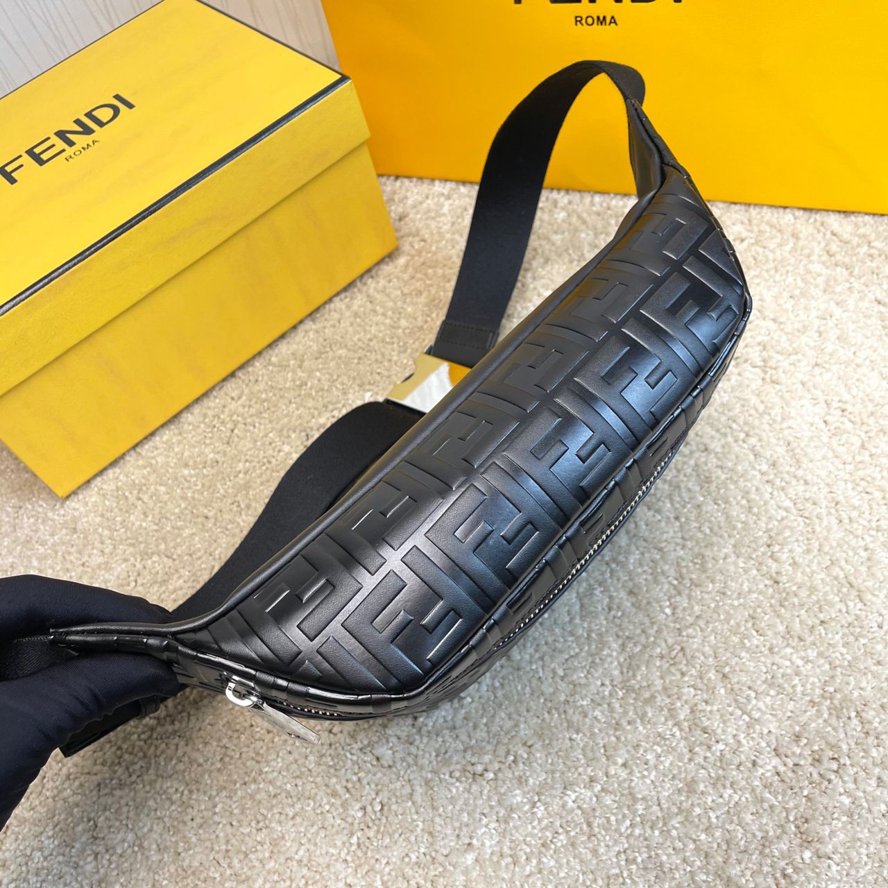 Sac ceinture FF gaufré