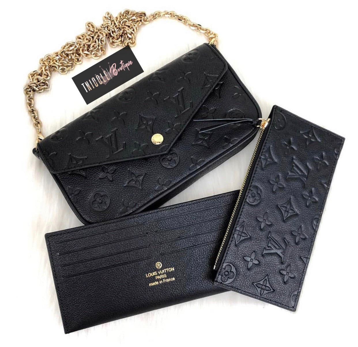 POCHETTE FELICIE 3 PIEZAS (11 Colores)