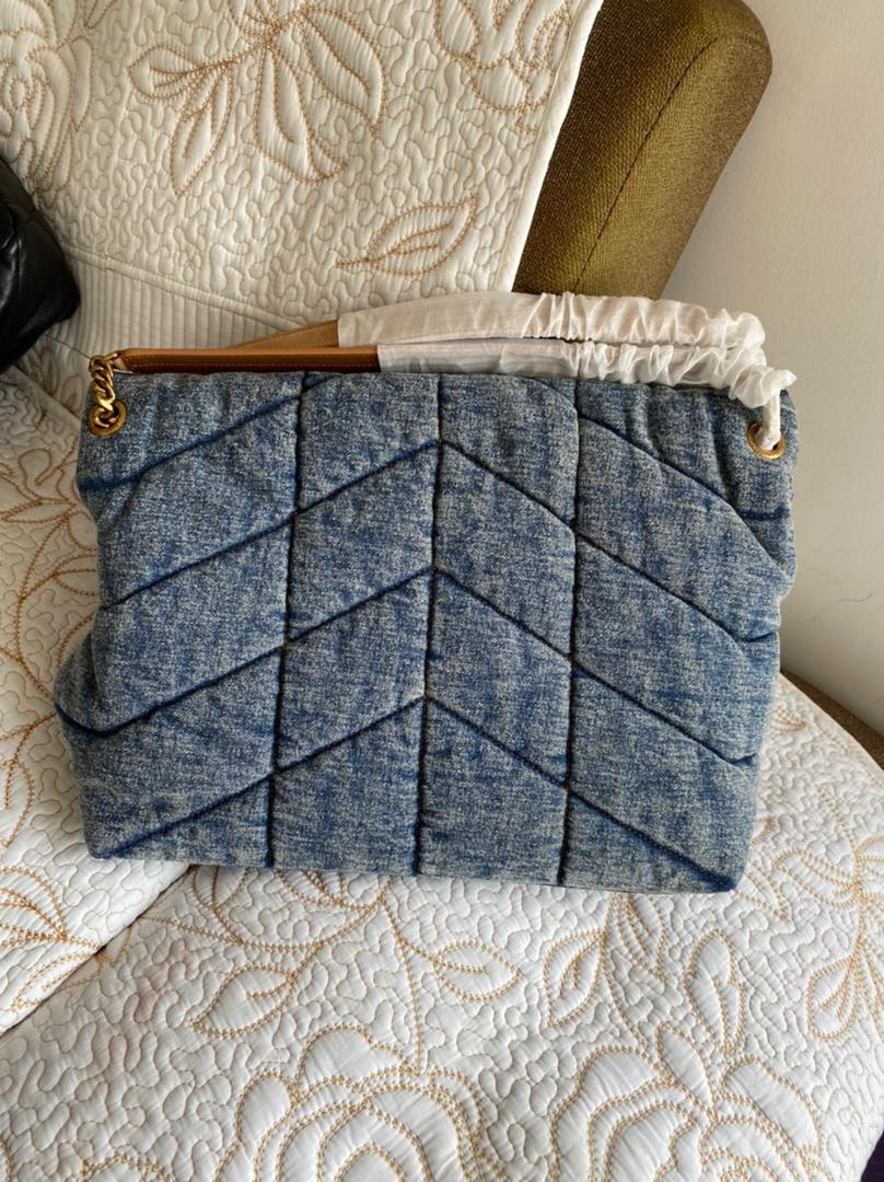 SAC DOUDOUNE MOYEN VINTAGE DENIM