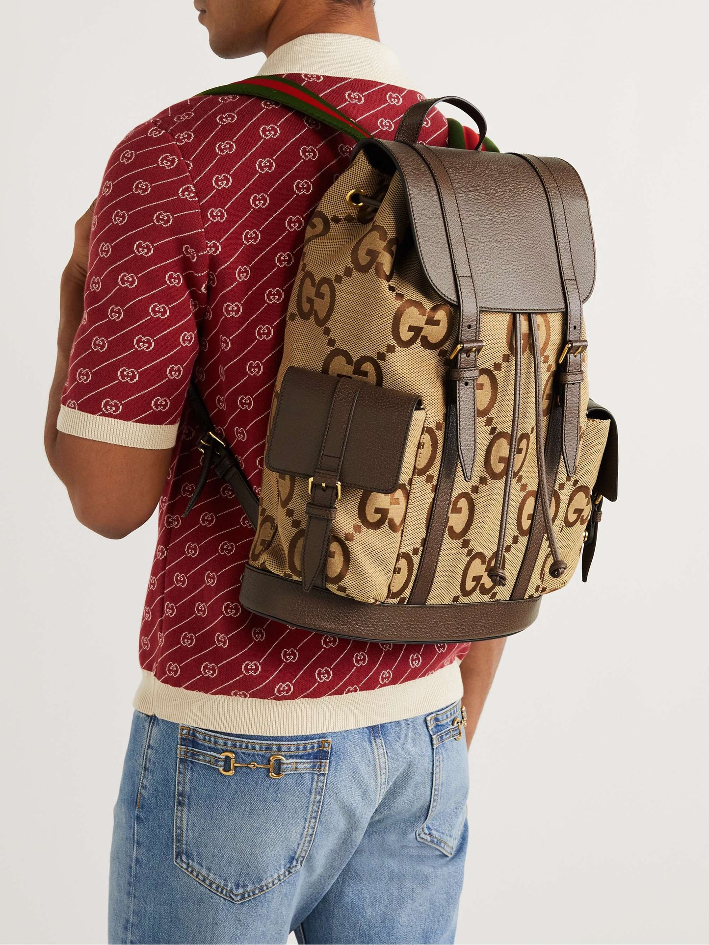 Sac à dos en toile géante