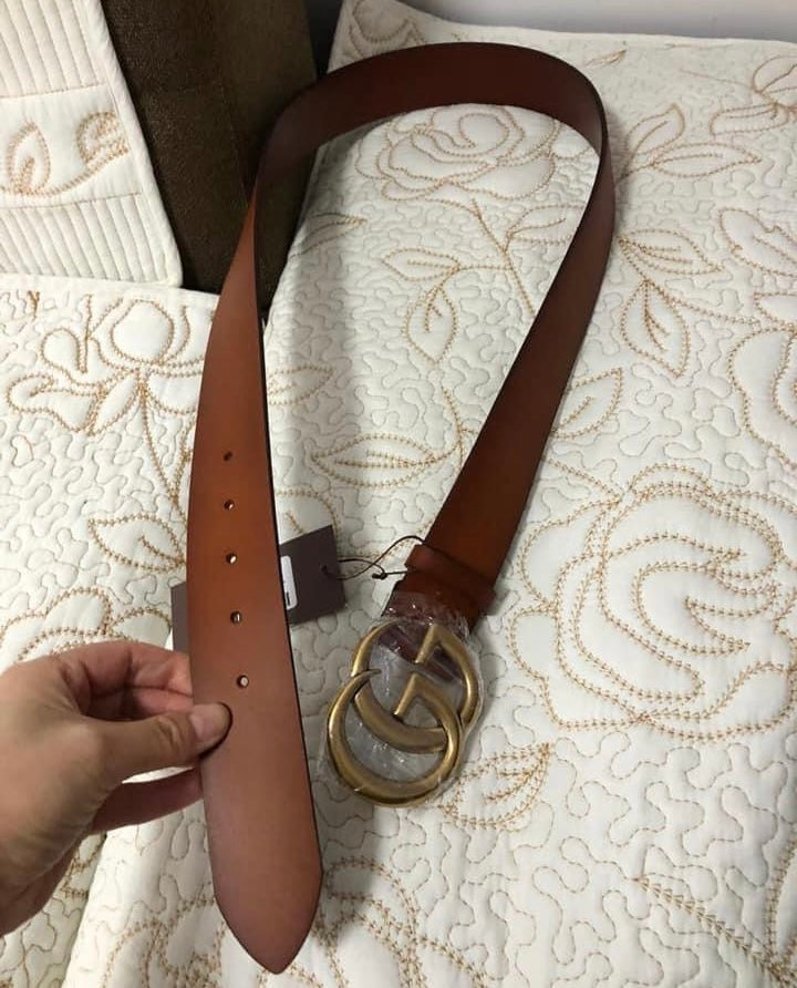 Brown GG Waist Belt