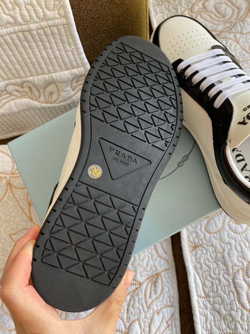 Zapatillas bajas de nailon con logo Prax