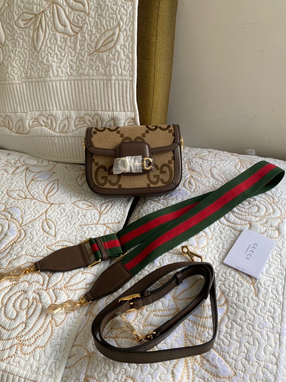 Mini sac jumbo Horsebit 1955
