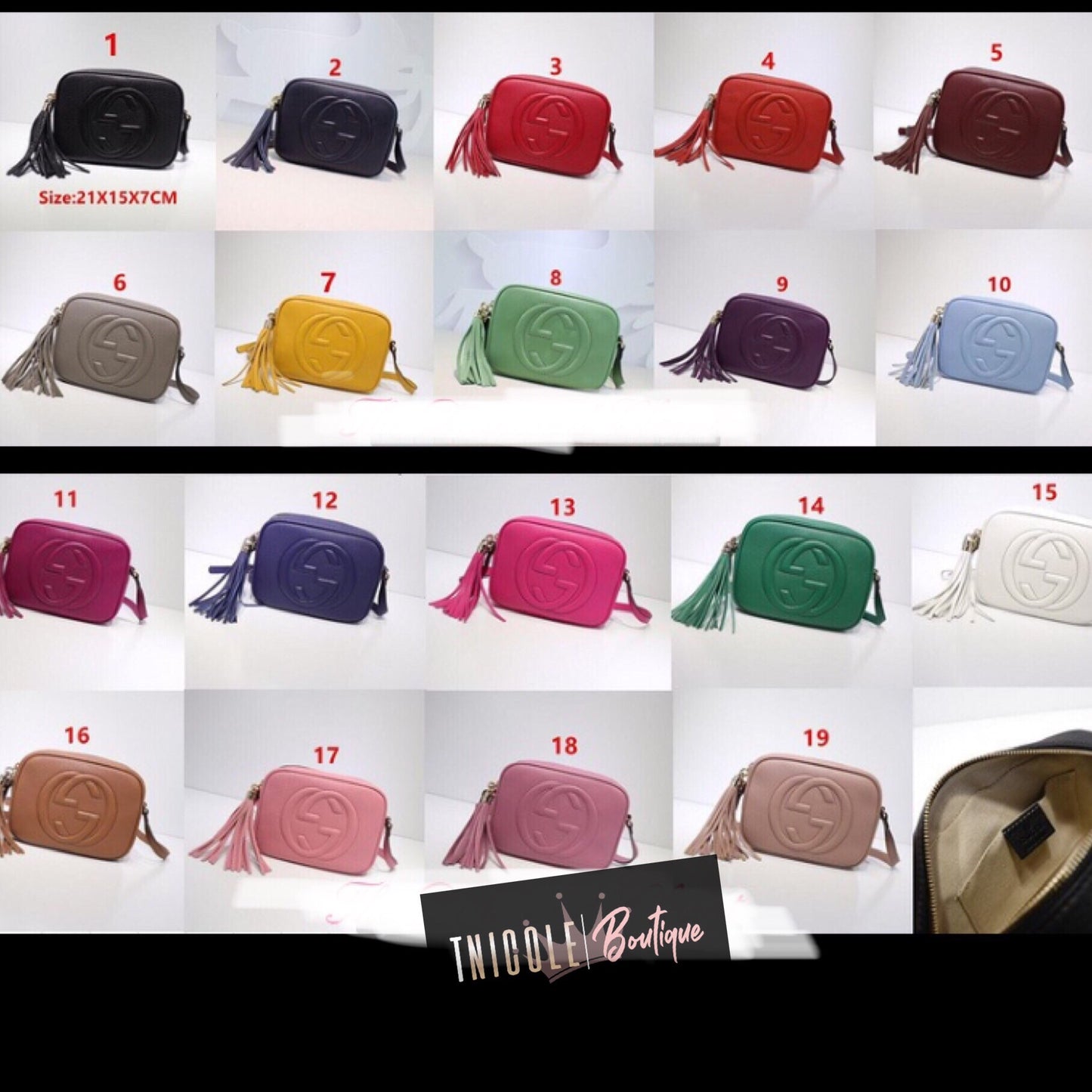 Sac Disco Soho ((Plus de couleurs))