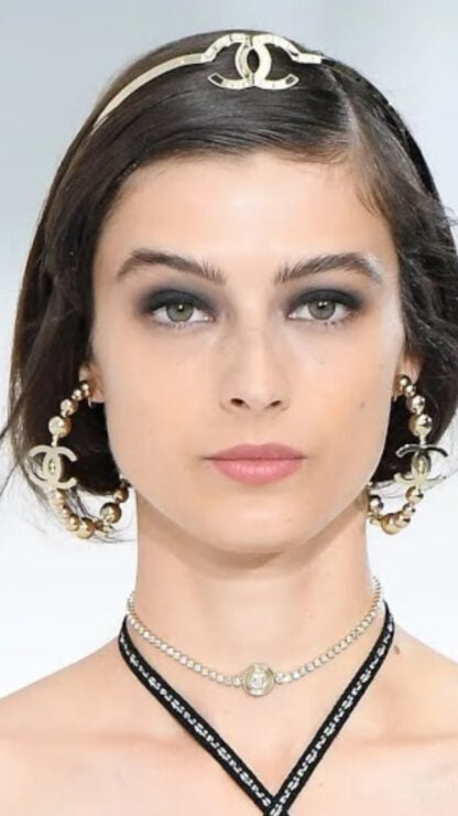 Grandes boucles d'oreilles créoles Coco