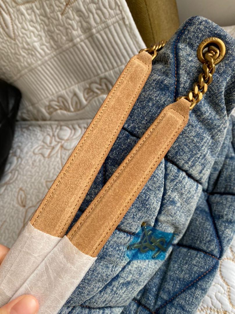 SAC DOUDOUNE MOYEN VINTAGE DENIM