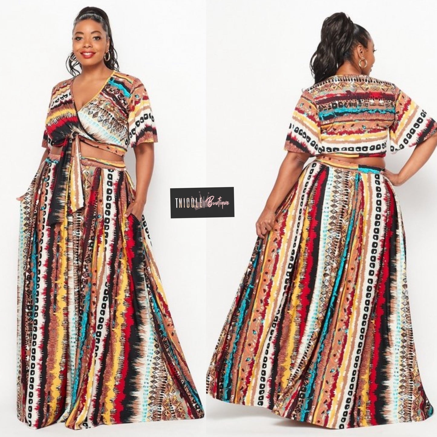 Ensemble jupe safari