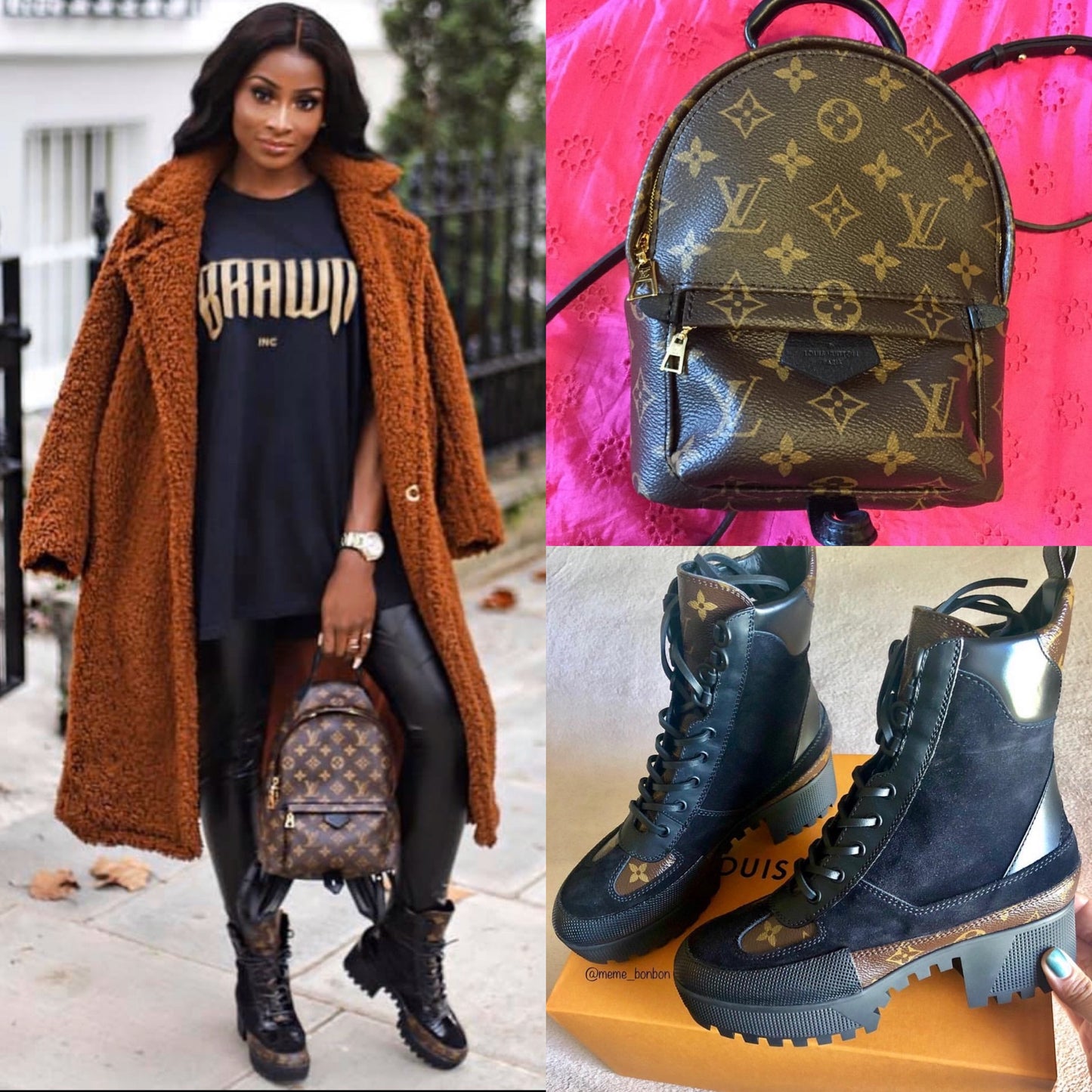 Monogram Palm Spring + Desert Boot Combo