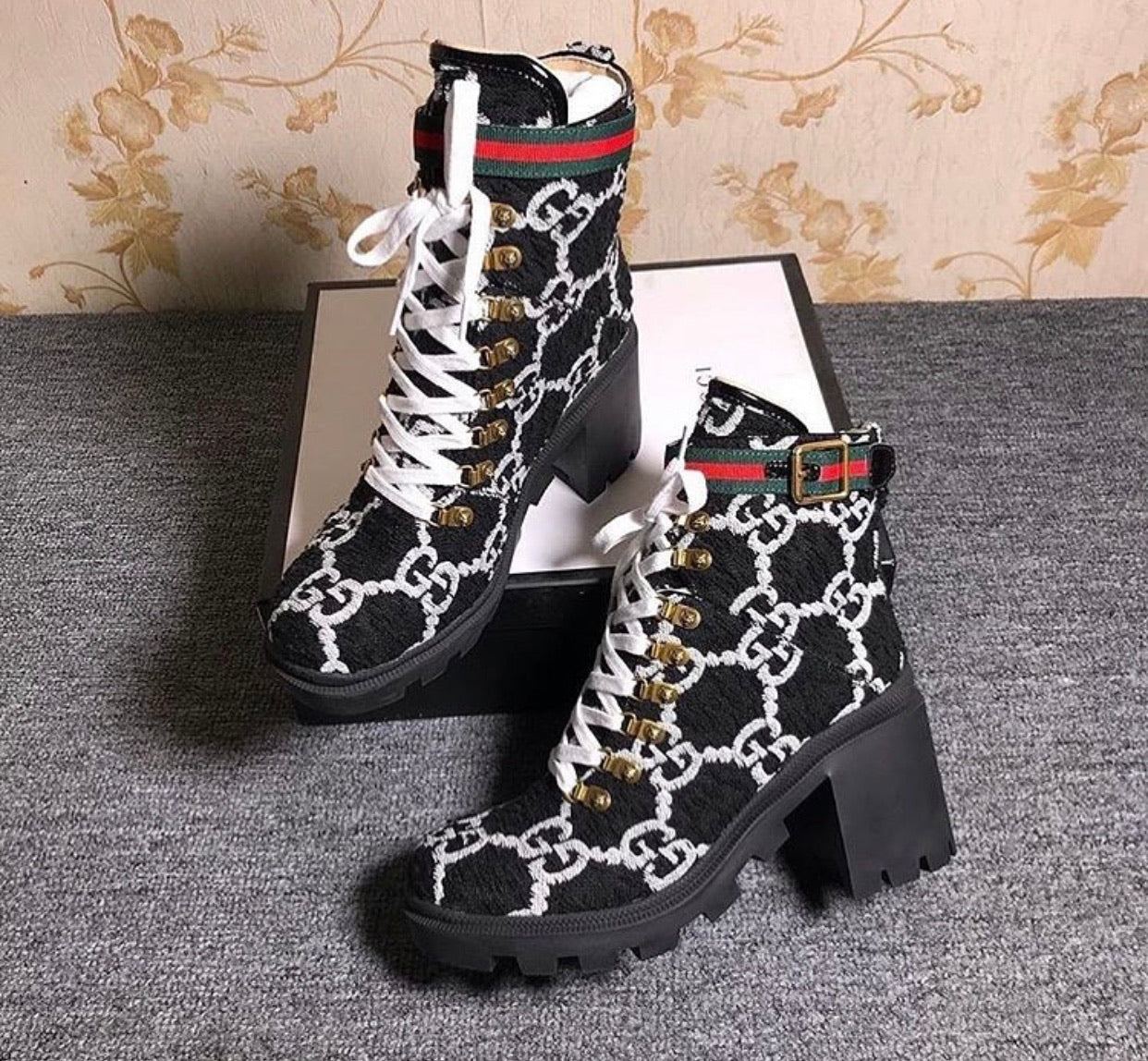 Botas de tweed