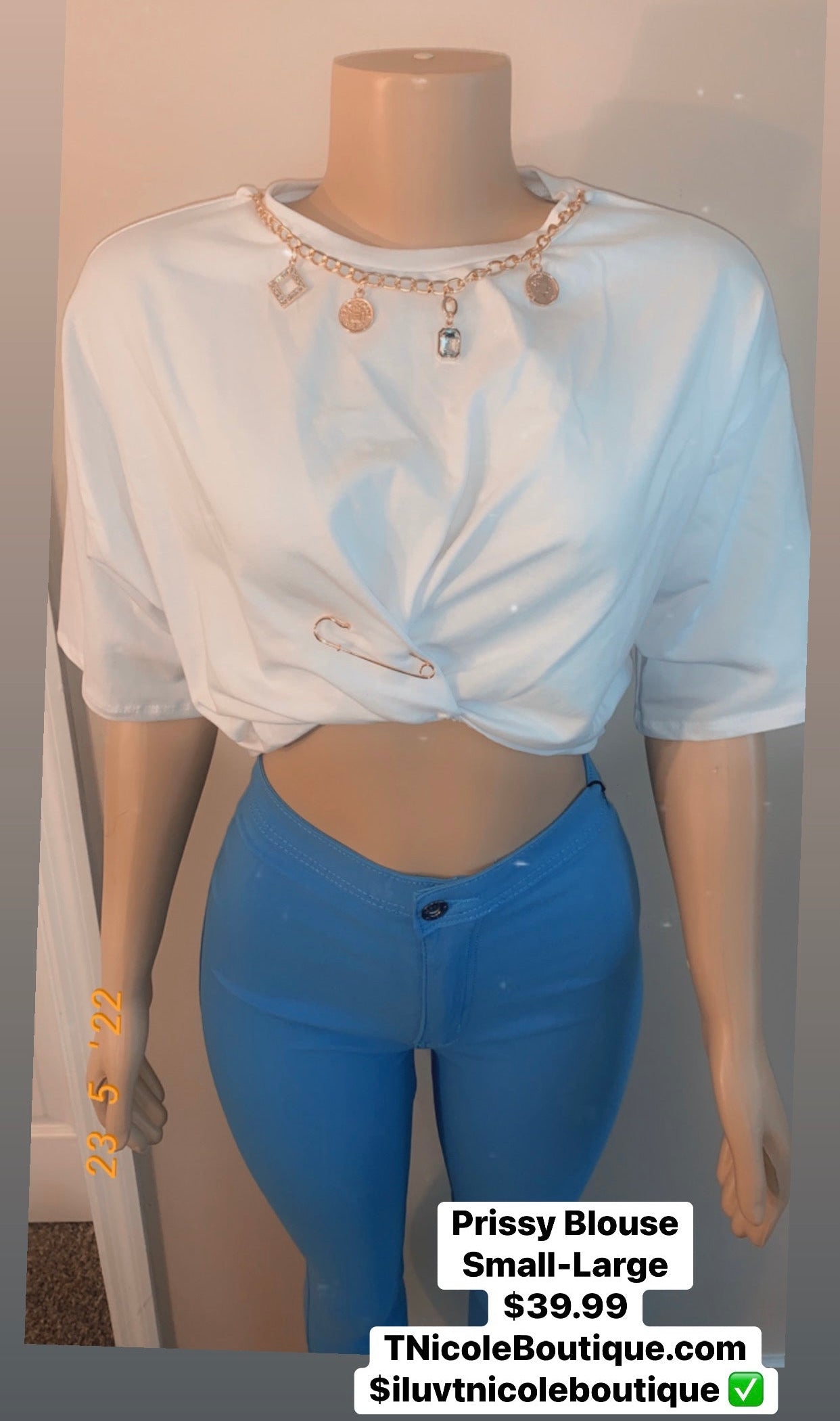 High-Waist Bonnie Jeggings