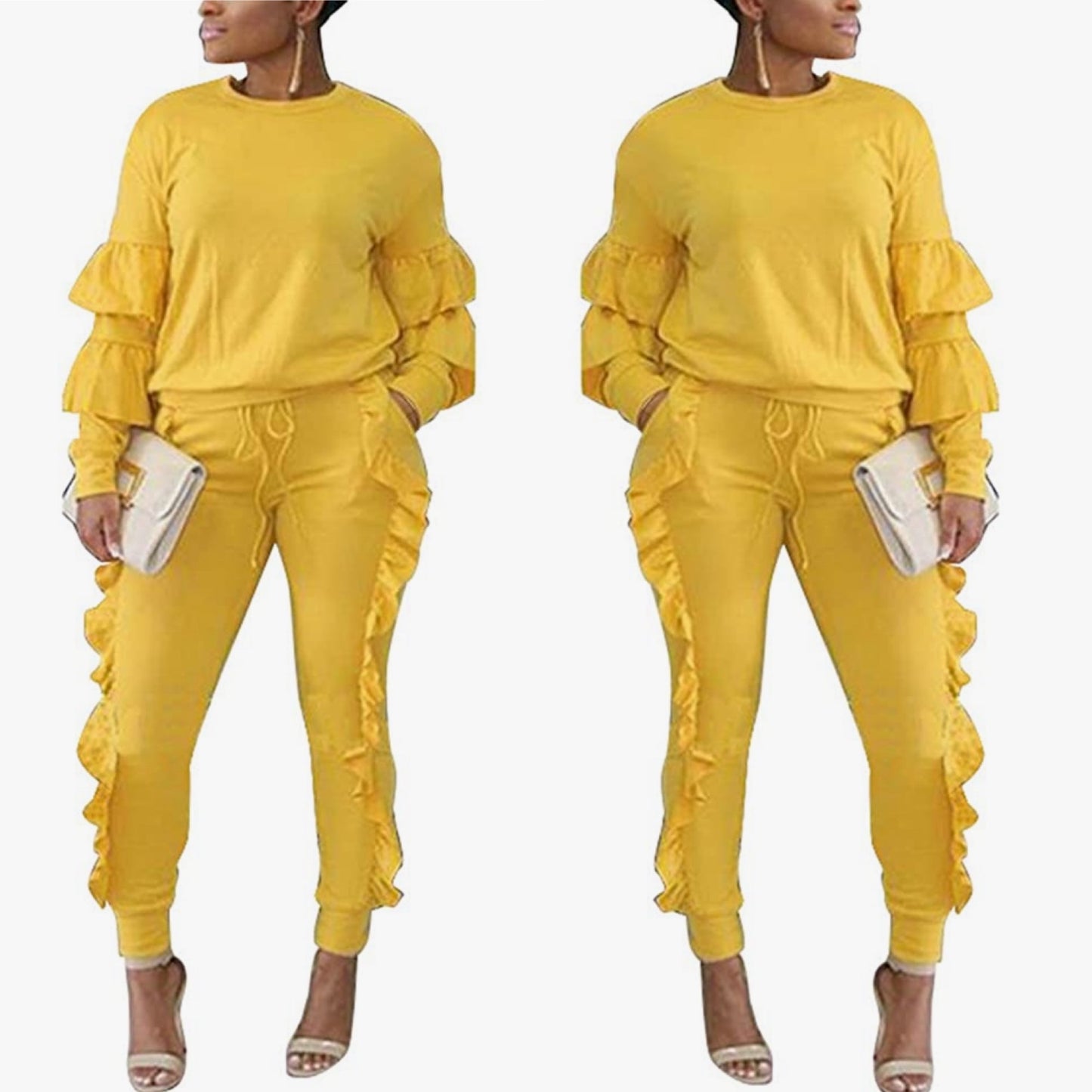 Ruffles Poppin Jogger