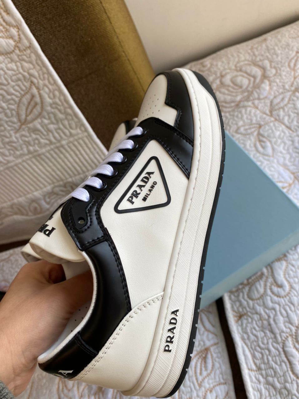 Zapatillas bajas de nailon con logo Prax