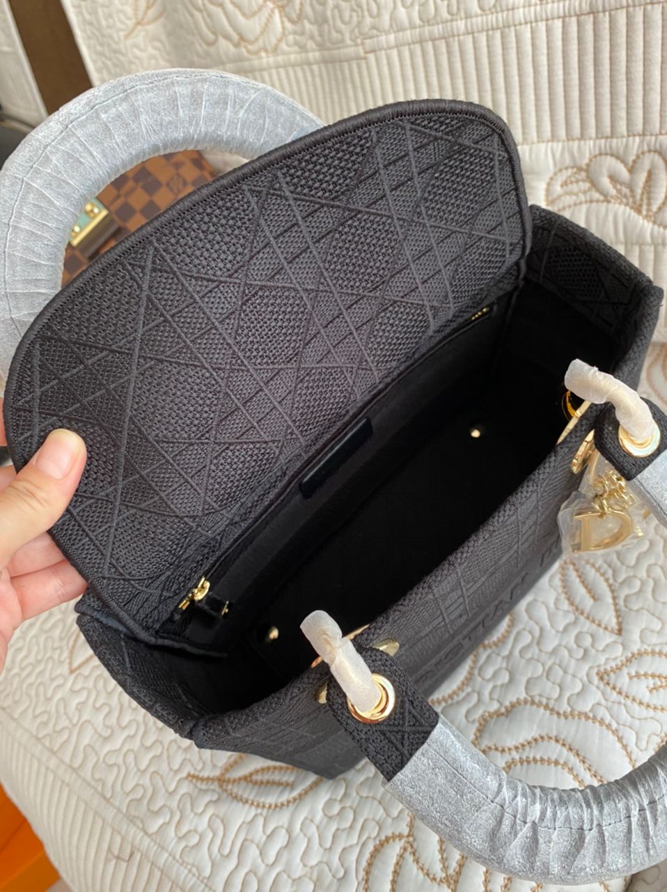 Sac Lady D-Lite moyen noir