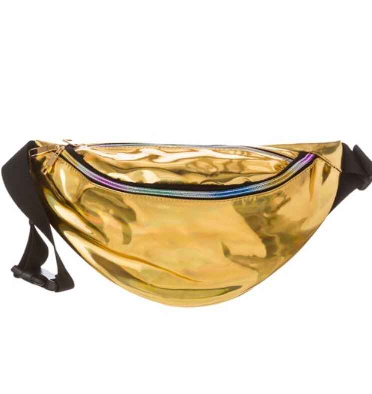 Gold Girlee Fanny Pack
