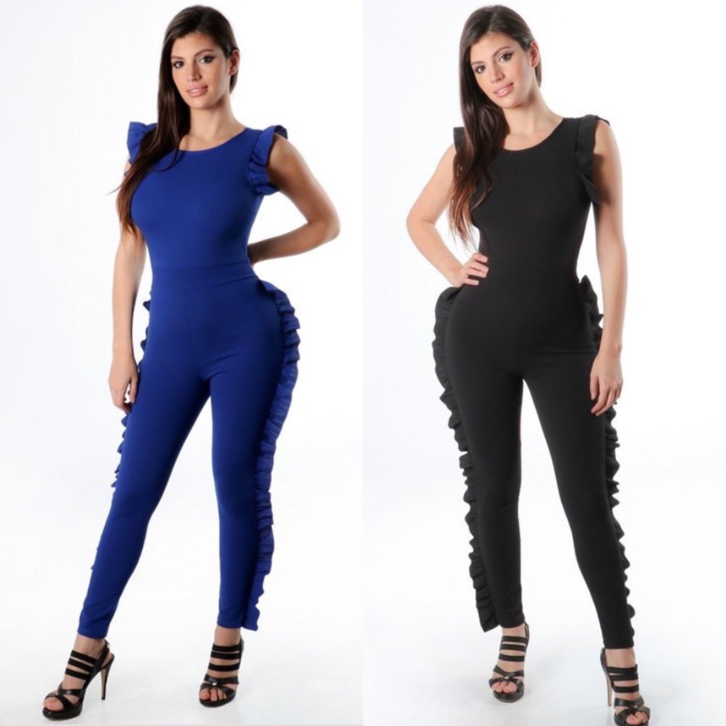 "Ruffled Feathers" Jumpsuit