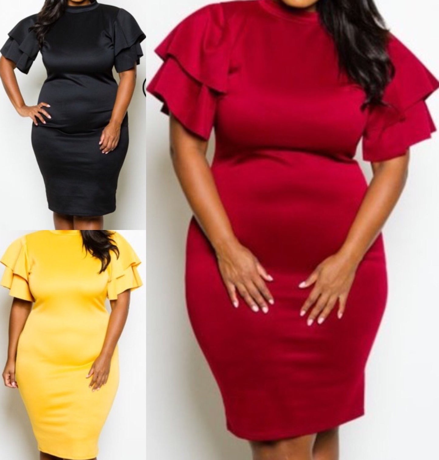 “Sleeves Please” Bodycon Dress