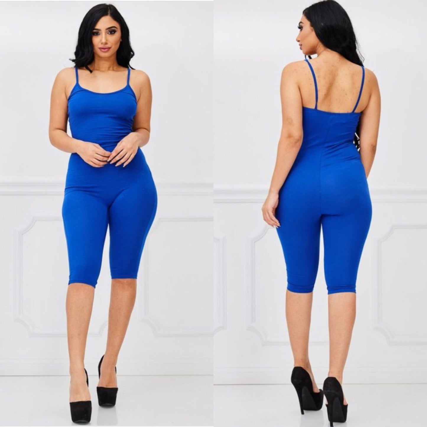 Bodied Knee Jumpsuit (Multiple Colors)