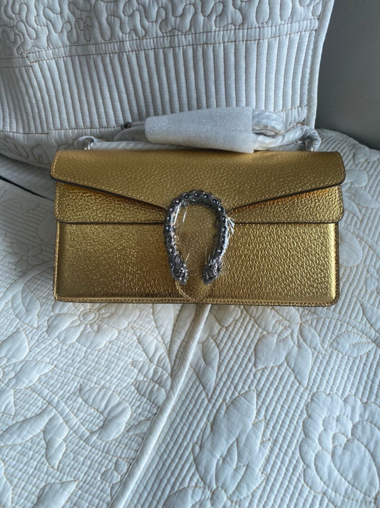 GOLD DIONYSUS SUPER MINI BAG