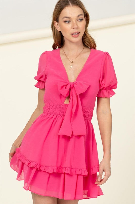 Days Like This Front-Tie Dress (2 Colors)