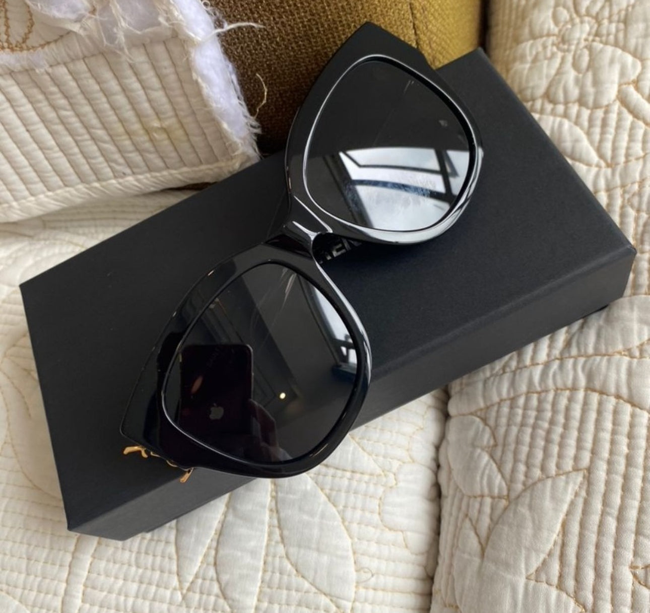 Saint Laurent Oversized Cat-Eye Sunglasses