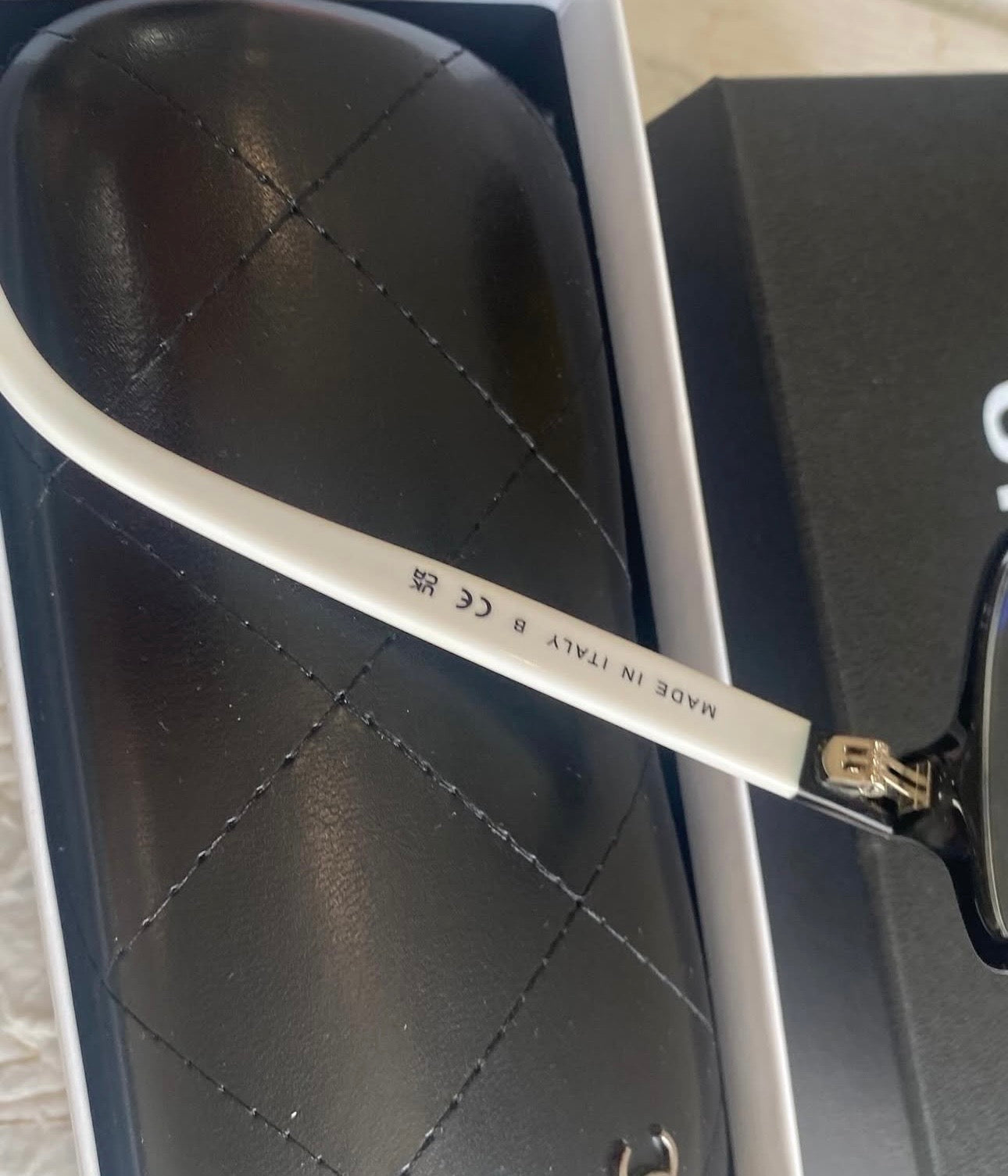 COCO SQUARE EYEGLASSES | Frame: Acetate, Black & White