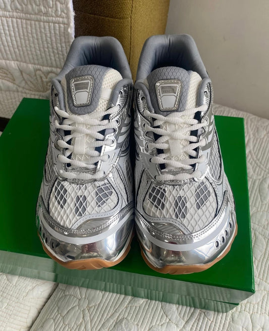 Bottega Orbit Low Top Sneaker (Unisex) Silver