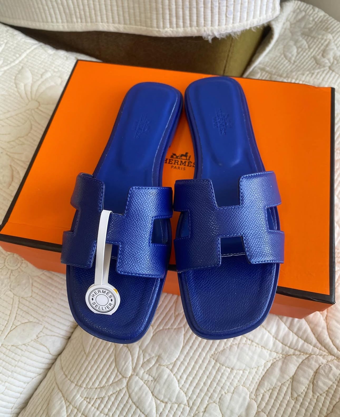 Blue Oran Sandals