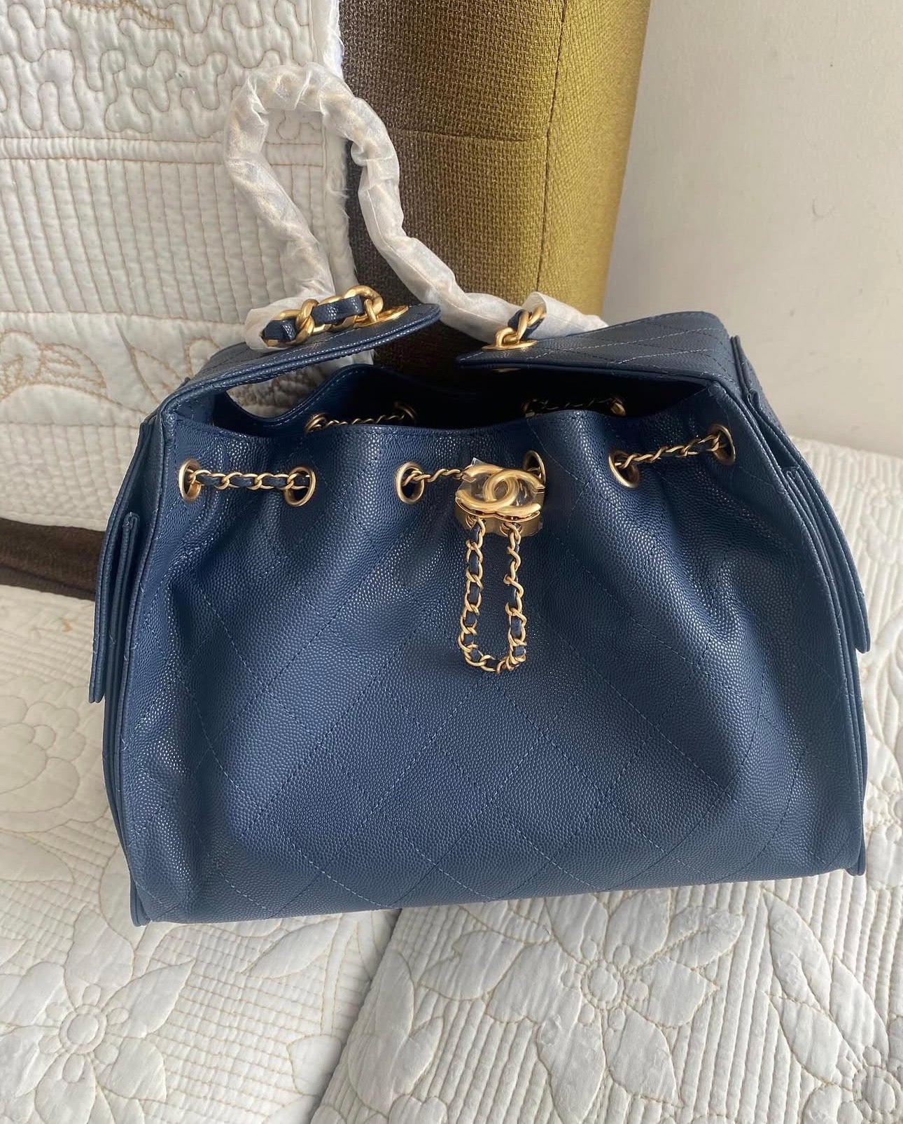 Navy Coco SS25 Hobo Bag
