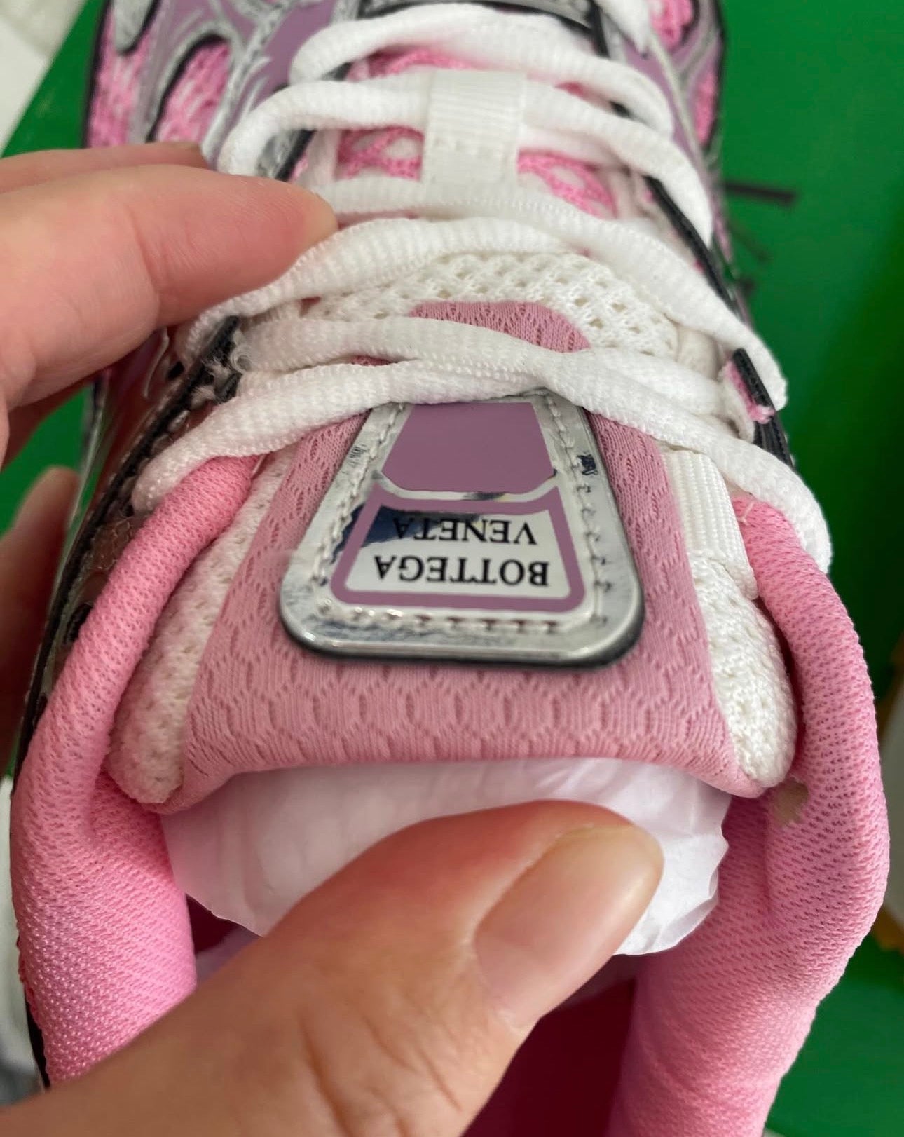 Bottega Orbit Low Top Sneaker (Unisex) Pink