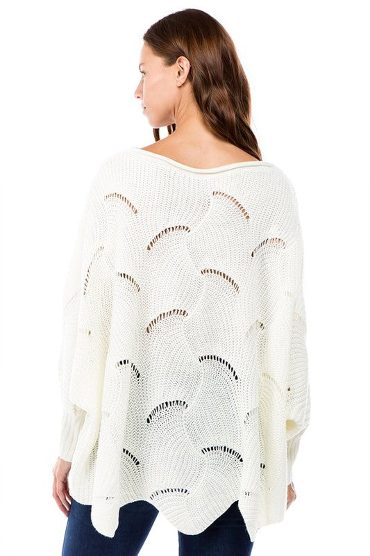 DIAMOND CUT SWEATER | 2 COLORS SMALL-3X