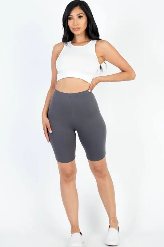 Soft Waist Biker Shorts (22 Colors) | Small Med Large