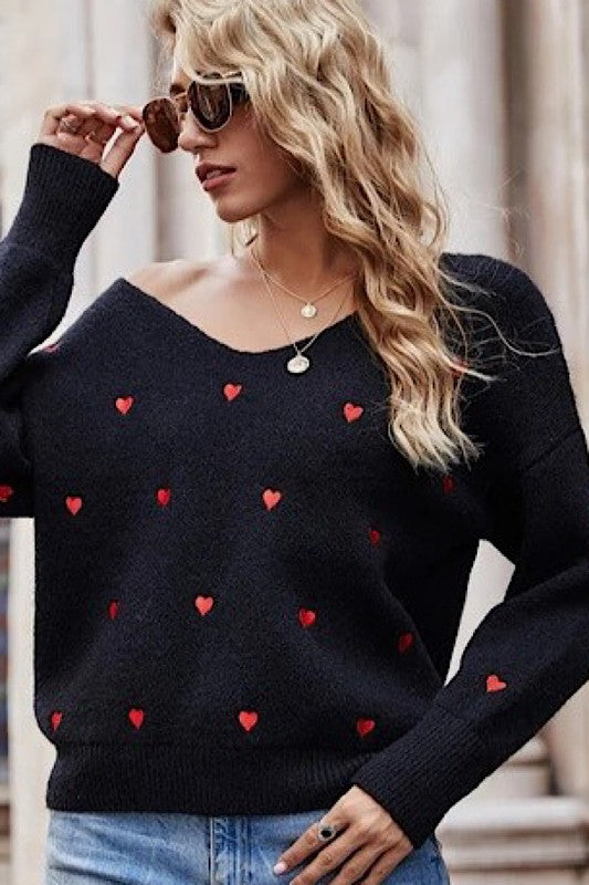 Tiny Heart sweater