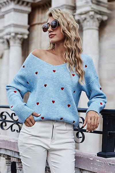 Tiny Heart sweater