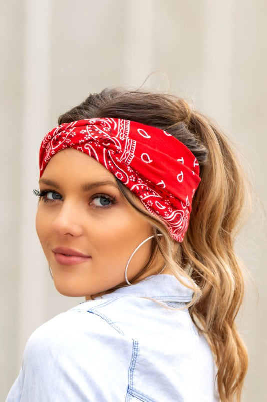 Bandana Twist Headwraps (7 couleurs)