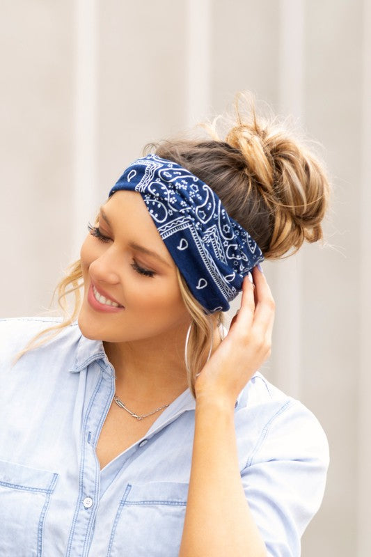 Bandana Twist Headwraps (7 Colors)