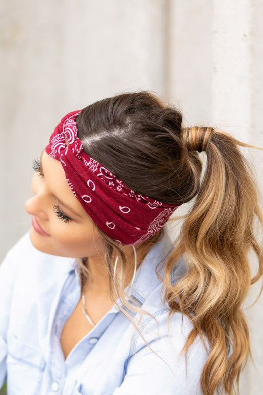 Bandana Twist Headwraps (7 couleurs)