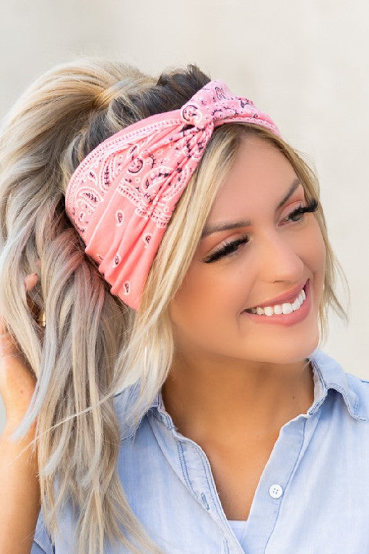 Bandana Twist Headwraps (7 Colors)