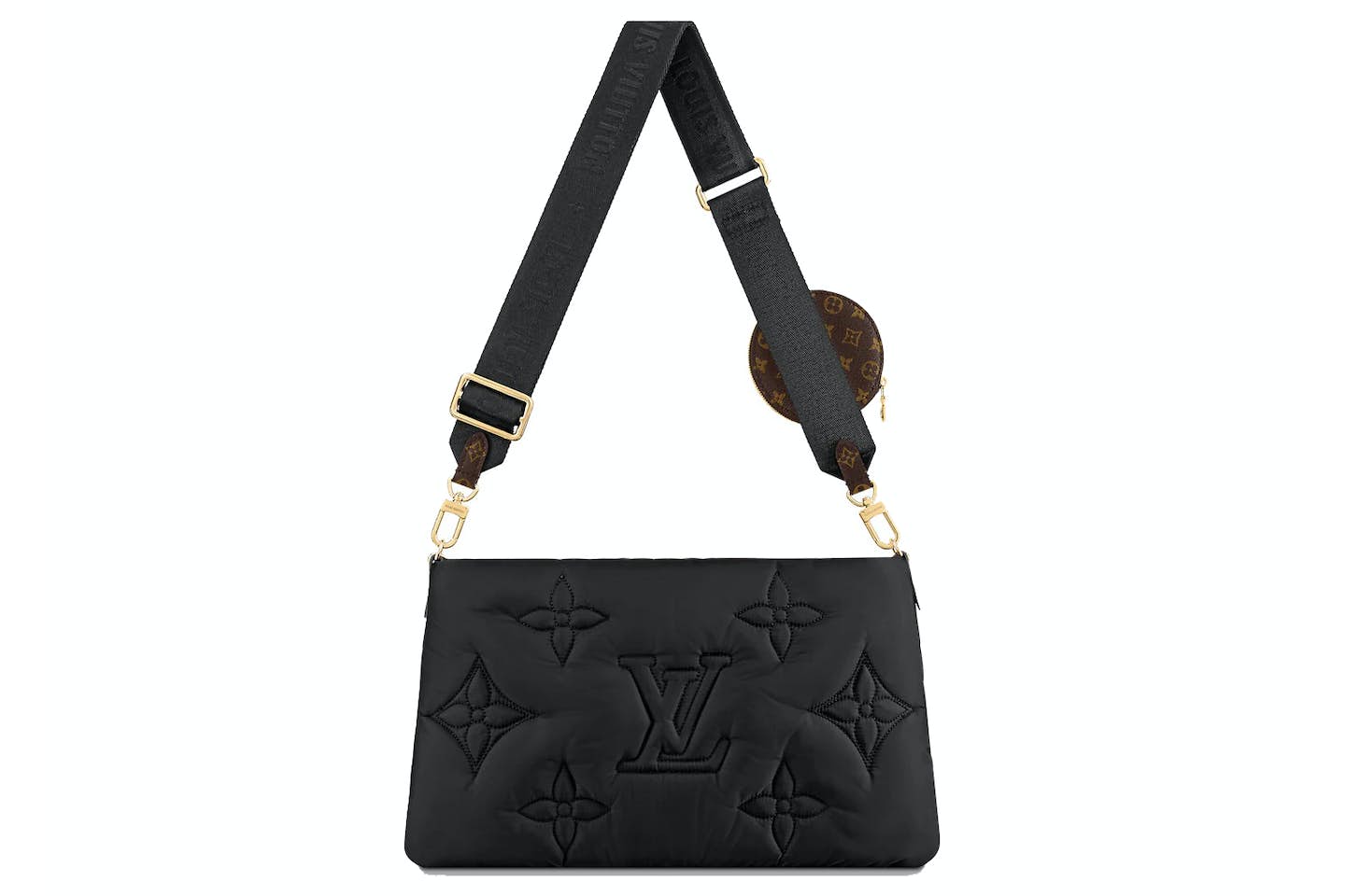 Accessoires Maxi Multi Pochette Noir/Fuchsia