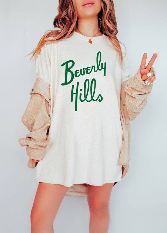 Beverly Hills Cursive Graphic Tee