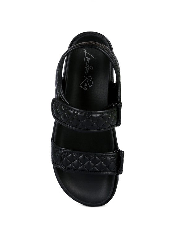 QUILTED SANDALS (2 Colors)