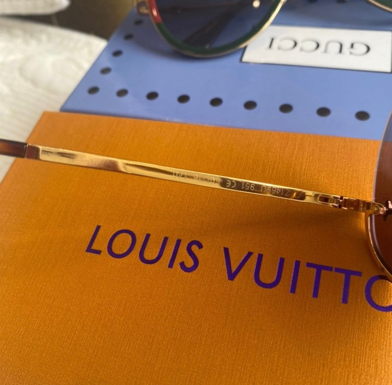 GG + LV SUNGLASSES COMBO