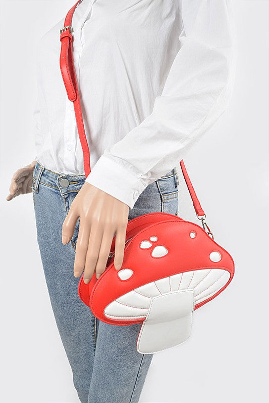 Iconic Mushroom Crossbody Bag