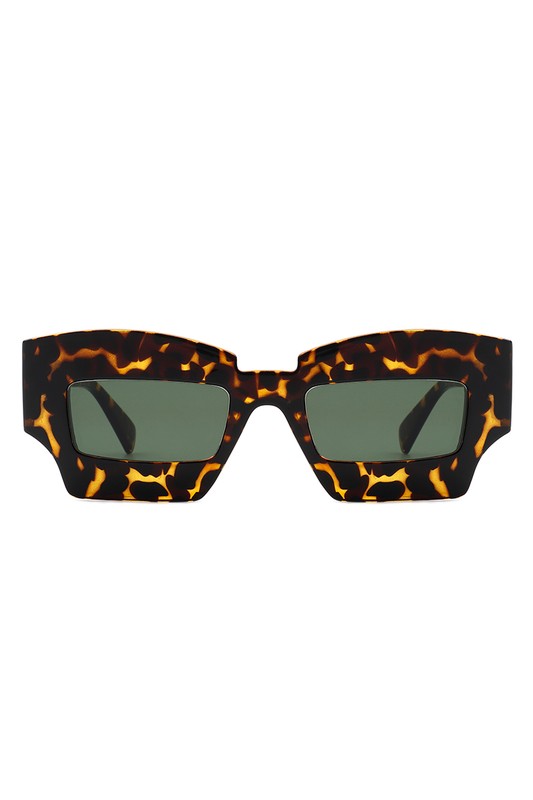 Futuristic Square Tinted Fashion Sunglasses