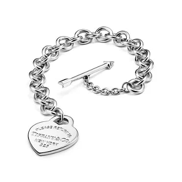 Lovestruck Heart Tag Bracelet
