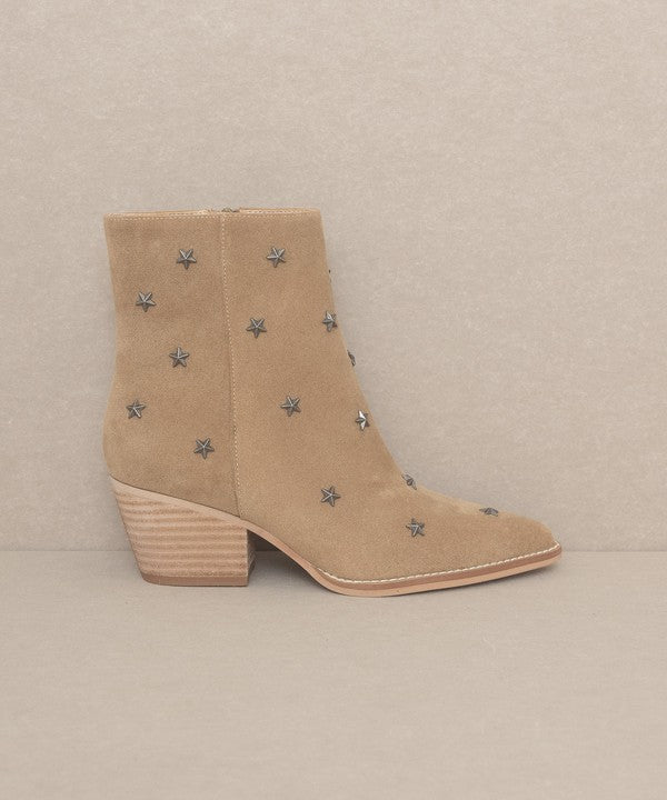 OASIS SOCIETY Ivanna - Bottes western cloutées étoiles