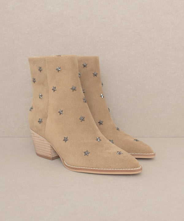 OASIS SOCIETY Ivanna - Bottes western cloutées étoiles